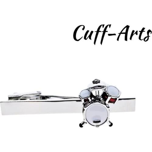 Tie Clip For Men Drumkit Music Tie Clip Novelty Men Tie Clip Male Business Gift for Mens Jewelry by Cuffarts T10031