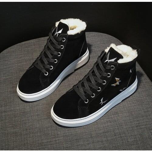 2020 Autumn And Winter Women Sneakers Fashion Women Casual Shoes 2020 Platform Winter Women shoes Comfortable Warm Winter Shoes