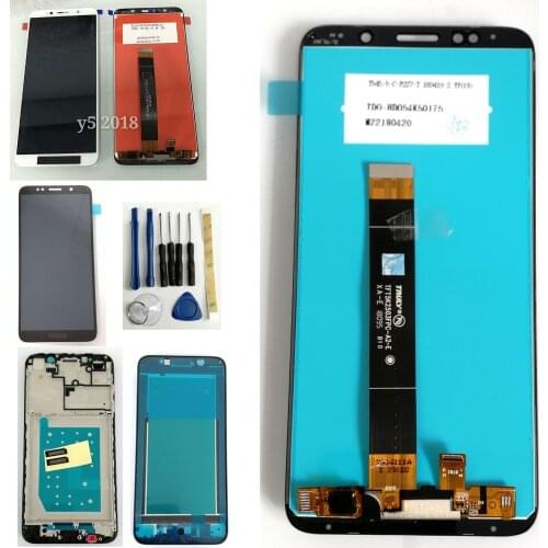 Shyueda IPS New AAA+ For Huawei Y5 2018 / Y5 Prime 2018 DRA-L01 L02 L21 L22 L23 LX1 LX2 LX3 LCD Display Touch Screen Digitizer
