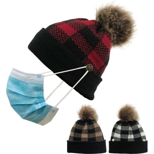 Winter Hats New Beanies Knitted Hat Autumn Unisex Beanie Caps Warmer Bonnet Ladies Casual Cap