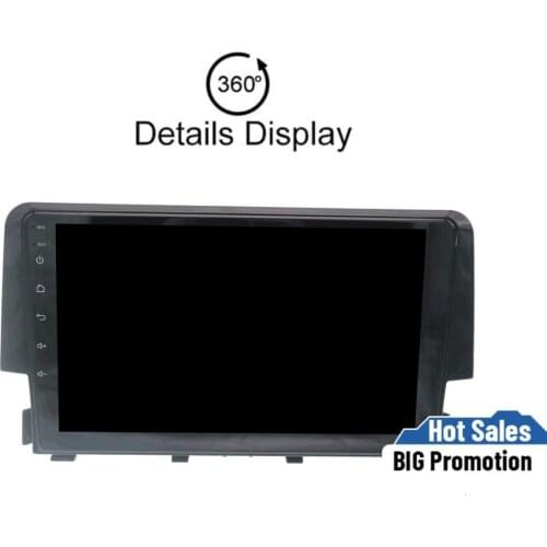 10.2 BIG Screen The Newest Octa Core Android 8.0 Car No DVD Player Stereo GPS Car Radio Headunit For Honda Civic 2016 2017 2018