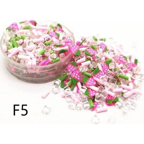 10g/pack strawberry filler DIY bow and craft handmade material F5