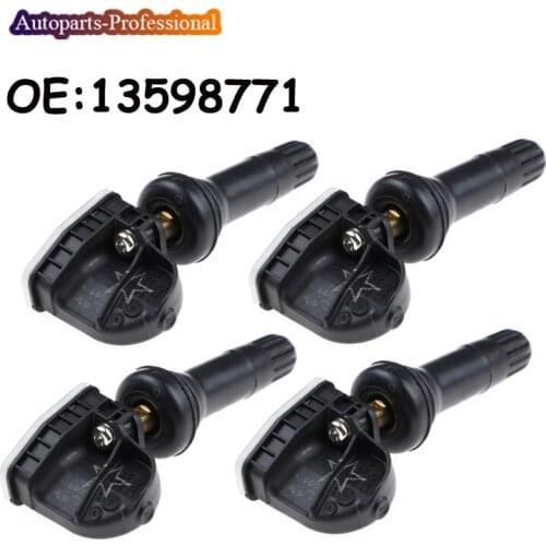 4 PCS 13598771 For Chevy B uick for C adillac for F ord TPMS Sensor Tyre Tire Pressure Sensor 315MHz 13598772 Car accessories