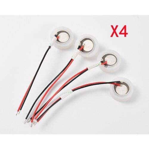 4piece 16mm 1.7MHz Ultrasonic Mist Maker Fogger Ceramics Discs with Wire & Sealing Ring