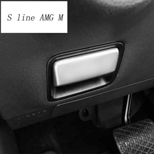Car styling The foot brake release switch decoration Sticker Cover For Mercedes Benz ML X166 GLE Coupe C292 GLS Auto Accessories