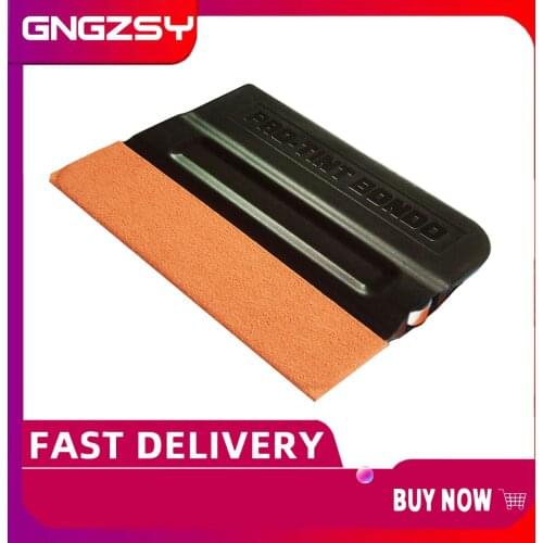 CNGZSY Pro Tint Bondo Squeegee Suede Edge Magnetic Holder Decal Sticker Scraper Vinyl Car Wrap Applicator Window Tint Tools A10