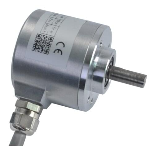 CALT 16 bit 65536 high resolution absolute rotary encoder CAS38 24V dc RS485 position sensor