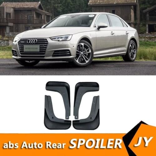 For Audi A4 2017-2019 Mudflaps Splash Guards Front With color and rear Mud Flap Mudguards Fender Modified special