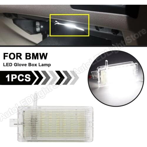 For BMW E46 E53 X5 E81 E82 E83 X3 E84 E87 E88 E89 E90 E91 E92 E93 F25 MINI R50 R52 R53 R55 R56 R57 R60 LED Glove Box Trunk Light