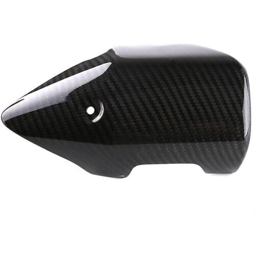 For Yamaha MT10 MT 10 MT-10 2016 2017 2018 Carbon Exhaust Muffler Pipe Heat Shield Guard Cover Protector Trim Moulding