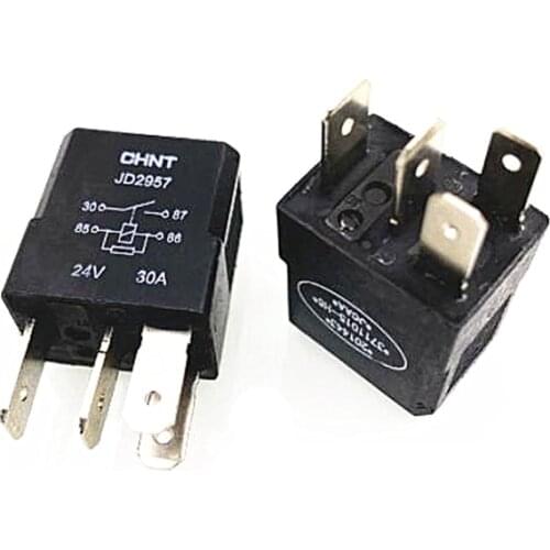 HOT NEW relay JD2957 24VDC DC24V 24V 30A 4PIN auto relay