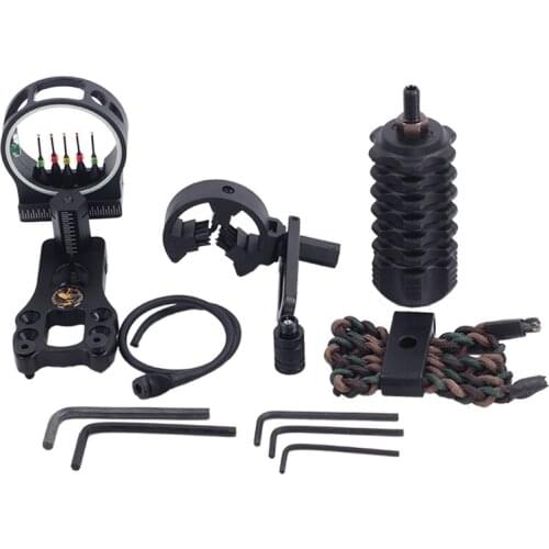 Archery Compound Bow Sight Kits Arrow Rest Bow Stabilizer String Wax for hunting Recurve/Compound Bow Accessories