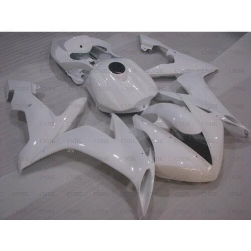 Full Body Kits for YZFR1 04 05 YZF R1 Fairings 04 06 YZFR1 Body Kits 2004 - 2006 Racing glossy White