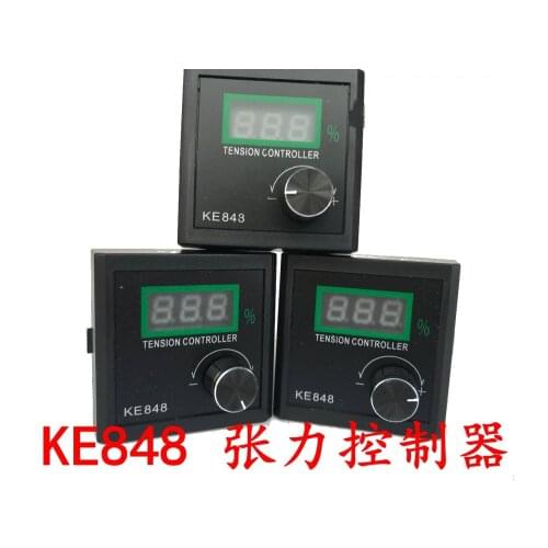 Manual tension controller DC24V magnetic powder tension controller tension regulator KE848 tension controller