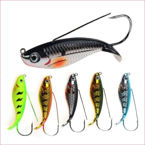 1Pcs VIB Fishing Lure 8.5cm 21.2g Anti Grass Fishing Wobbler Isca Artificial Bait Hard Lures Laser Body Lifelike Fish Tackle