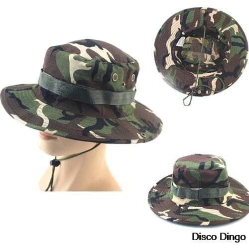 Panama Hat For Men And women, Camouflage Hat With Fisherman rope, Unisex
