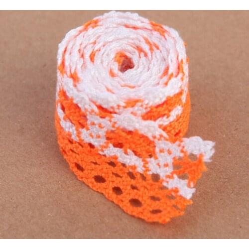 10Yards Cotton Lace Trim Hometexile Cloth Wrap Knitting Embellishments DIY Patchwork Crafts Lace Fabric Scrapbooking