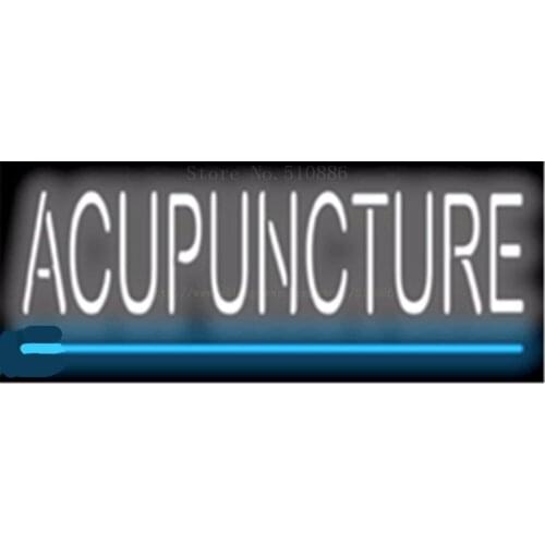 17*14" Acupuncture NEON SIGN REAL GLASS BEER BAR PUB LIGHT SIGNS store display Packing Garage Bulbs business Advertising Lights