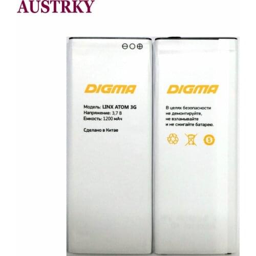 2020 New LINX ATOM 3G battery For Digma ATOM 3G Mobile Phone + Tracking Code