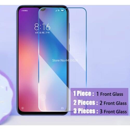 3PCS Tempered Glass for Xiaomi Poco X2 X3 NFC Poco C3 Anti Scratch Safety Screen Protector on F2 M2 M3 Pro Protective Film Glass