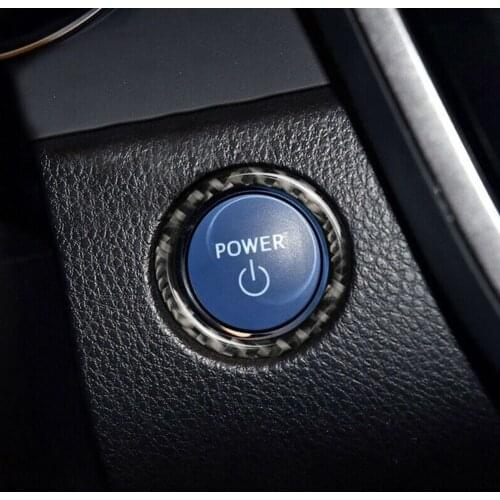 Car Sticker for Toyota Camry 2018 2019 High Quality Start Stop Button Door Handle Interior Frame Cover Decoration Accessories