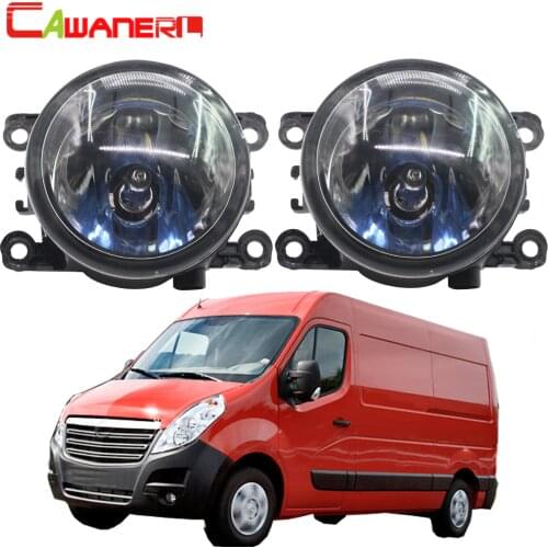 Cawanerl 2 Pieces 100W H11 Car Light Halogen Bulb Fog Light Daytime Running Lamp DRL 12V Styling For Opel Movano 2000-2010