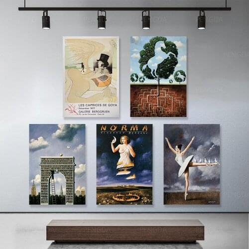 Home Tree Decor Canvas Pictures Wall Art Paintings Ballet Dancer Pigeon Prints Modern Modular Poster Living Room No Framework