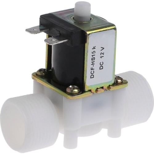3/4" DC12V PP N/O Electric Solenoid Valve Water Control Diverter Device