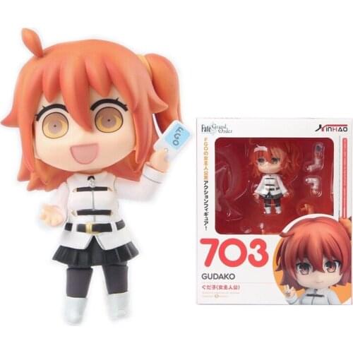 Fate Grand Order Fujimaru Ritsuka Anime Figure FGO Fate Stay Night #703 Figurine PVC Q.Ver Figma Collection Toys Model juguetes