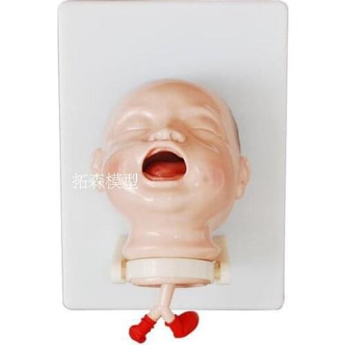 Neonatal baby trachea Intubation Trainer model Medical Teaching mold free shipping