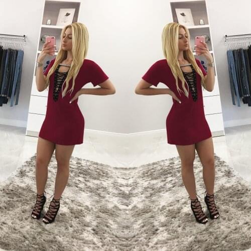 HYSECMAO Red Summer Dresses