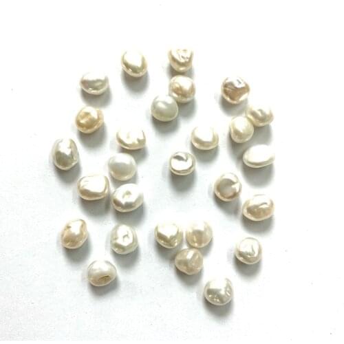 Exquisite Ball Shape Freshwater Pearl Beads Chinese Fashion Style Handmade Charm DIY Design Holiday Gifts Can Be Wholesale