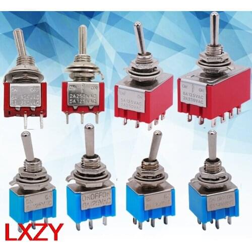 Free Shipping 1PCS/LOT MTS Series Buttons Twist Head Rocker Switch 101/102/103 Second Gear Third Gear Toggle No/Self Reset