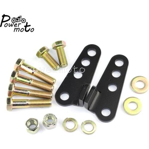 1-3" Motorcycle Adjustable Lowering Link Kits Rear Shock Mount For Harley Touring Electra Road Street Glide Road King 2002-2012