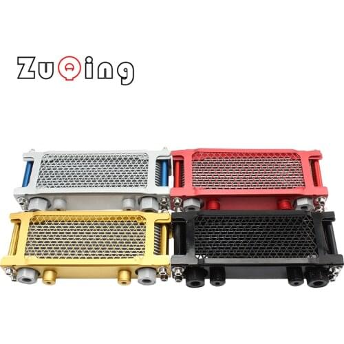 Motorcycle Oil Cooler Radiator Oil Cooler Cooling for Dirt Pit Bike Monkey Bike ATV Quad ATV 110cc 125CC 140cc