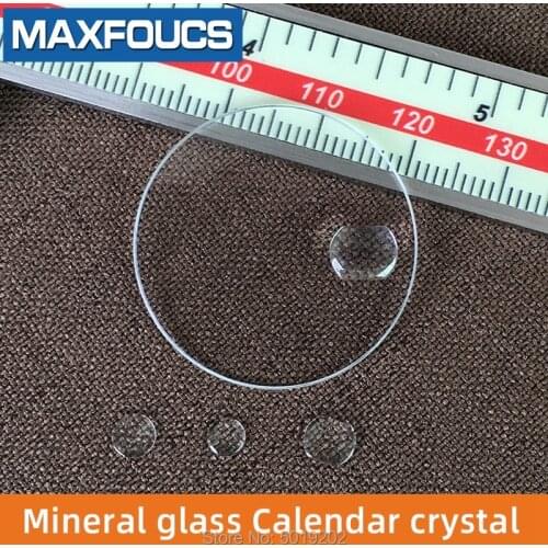 Date window Mineral glass for Watch calendar crystals Rectangle 7.0x5.5mm 5.5x4.5mm Round 4.5mm ,4.0watch accessories