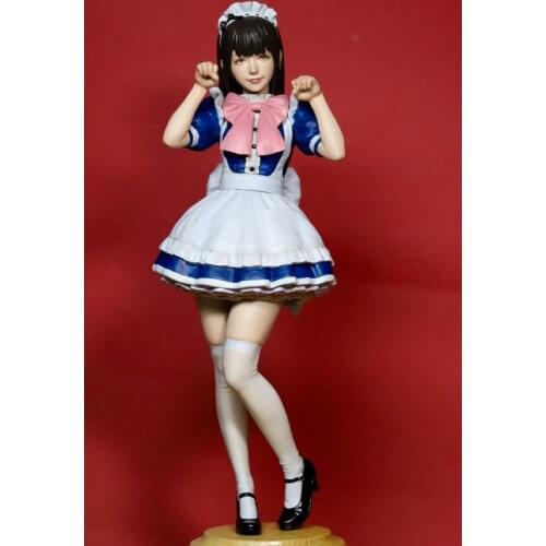 New Unassembled 1/12 modern girl stand (NO BASE ) Resin Figure Unpainted Model Kit