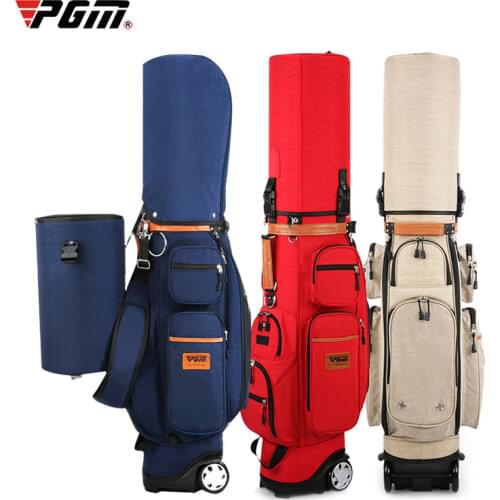 PGM golf standard ball bag men and womens multi-functional consignment air bag with tug lock hard shell ball bag cap Rain cover