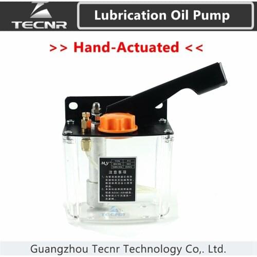 TECNR CNC Manual Oil Pump for CNC Machine electromagnetic Oil Lubrication pump system