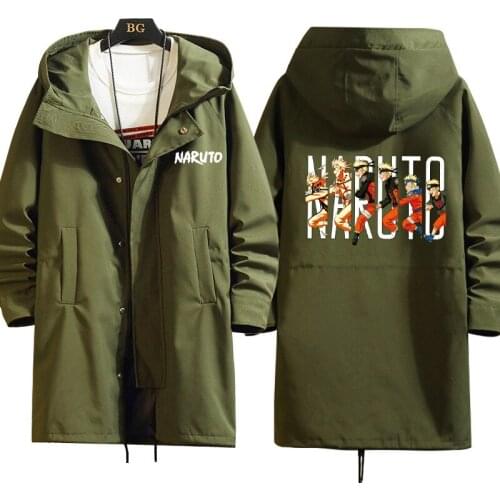 22 Styles Anime Boruto Cosplay Costume Sasuke Kakashi Minato Pain Trench Coat Overcoat Black Green Outfits Woman Man Full Size