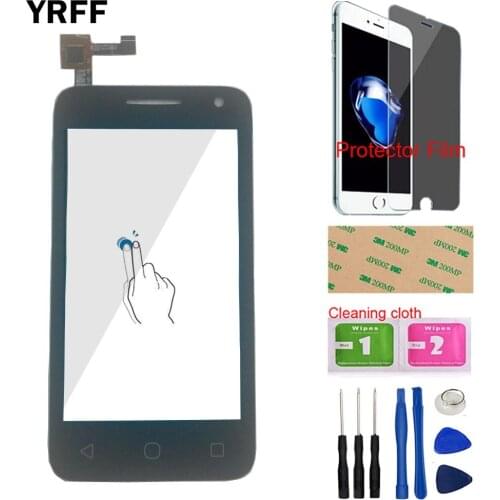 4'' Touch Screen For Alcatel Pixi 4 OT 4034 4034D 4034X OT4034 OT4034D OT4034X Front Digitizer Panel Protector Film