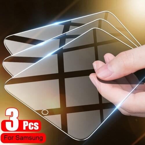 3PCS Tempered Glass for Samsung A52 A51 A70 A20 A10 A30 A50 Screen Protector for Samsung A72 A32 A71 A31 A21S A12 A22 5G Glass