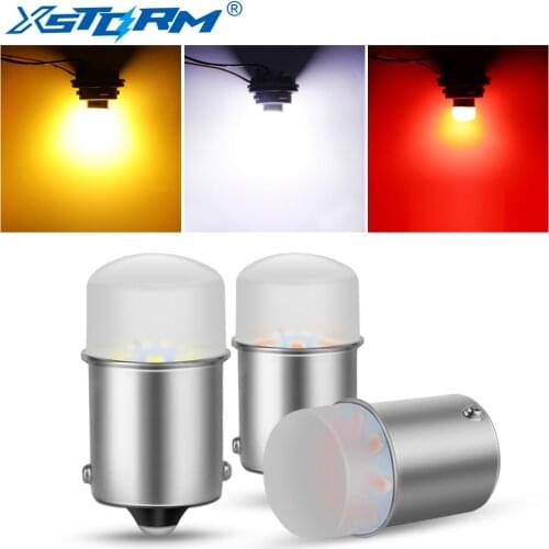 1pcs 1157 P21/5W BAY15D P21W 1156 BA15S LEDs Super Bright Brake Lights Fog Lamp 3014SMD Auto Daytime Running Light DC 12V 6000K