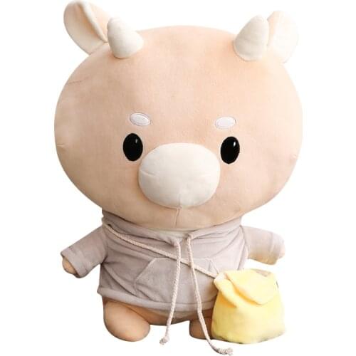 1pc Giant Lovely Whats Wrong With Secretary Kim Hard Caw Pet Doll Plush Korean Drama Cow Stuffed Child Kid Toy Birthday Gift