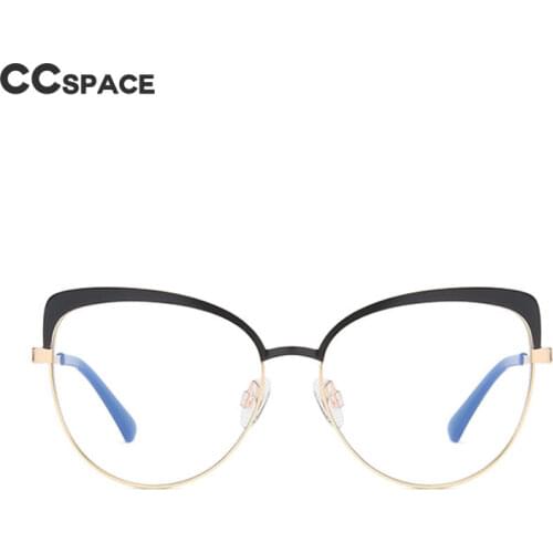 49987 Cat Eye Eyebrow Frame Anti Blue Light Optical Glasses Frames Women Fashion Computer Eyeglasses