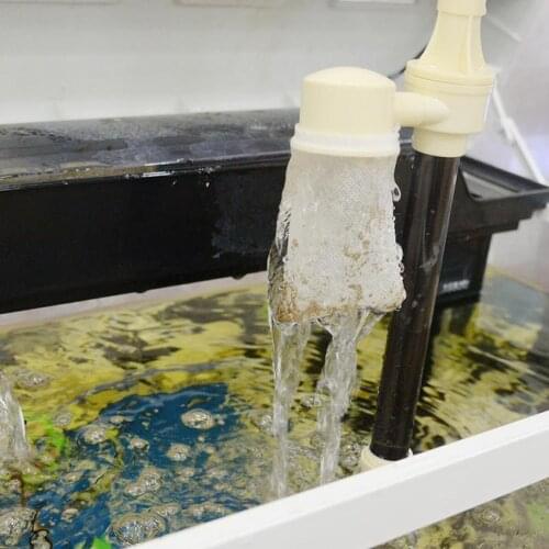 Aquarium Gravel Siphon Fish Tank Vacuum Cleaner Pump Water Changer Filter