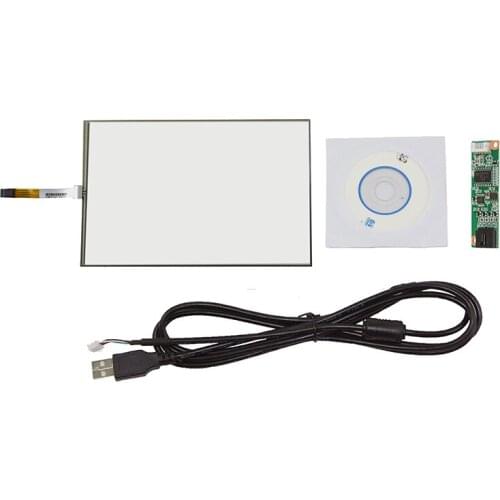 Free Shipping 12.1inch 4 Wire Resistive Touch Screen Panel 4:3 271x206mm USB DIY 12.1" Monitor