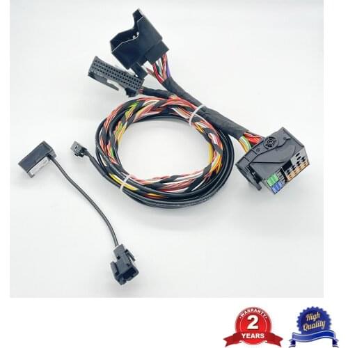 For VW RNS510 9W2 9W7 9ZZ Radio Bluetooth Module Wireless Microphne Wiring Harness Cable 1K8035730D