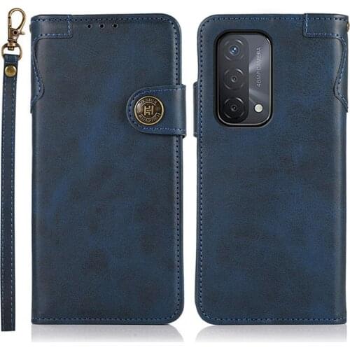 Flip Smooth Leather Wallet Case For Oppo A74 5G 2021 Luxury Case Oppo A74 A 74 Magnetic Card Funda Protective for Oppo A74 Cover
