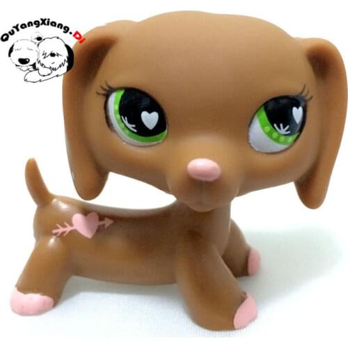 CWG010 Pet Shop Animal Savannah Savvy Dachshund Dog action Figure cute puppy